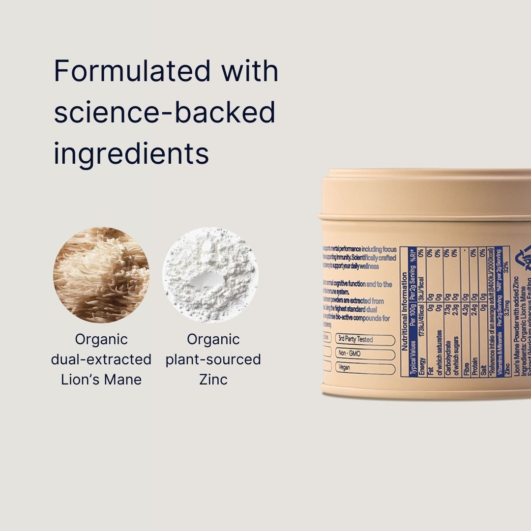 Lion's Mane Mushroom Powder - 3 month