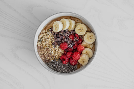 Peanut Butter Yoghurt Bowl Recipe with Cacao and Reishi Mushrooms